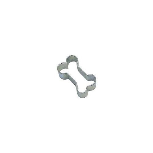Cybrtrayd Mini Dog Bone B Cookie Cutter In Tinplated Steel, Silver