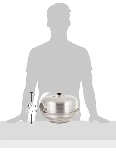 Pentole Agnelli Family Cooking Aluminium Bake-Stove With Eye, Diameter 30 Cm, One Size, Multicolor