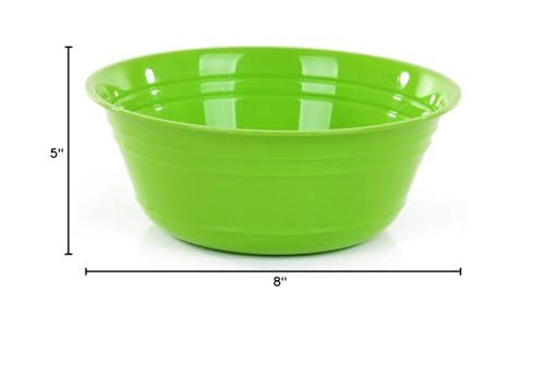 Mintra Home Snack Bowls (Large 2Pk (4L), Green)