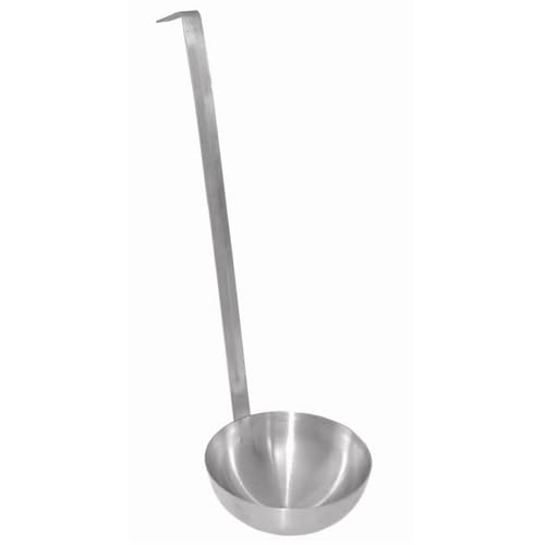 AtoZ Supply SLTL001 Ladle, 1/2 oz. Capacity, TwoPiece Construction, Hooked Handle, Stainless Steel