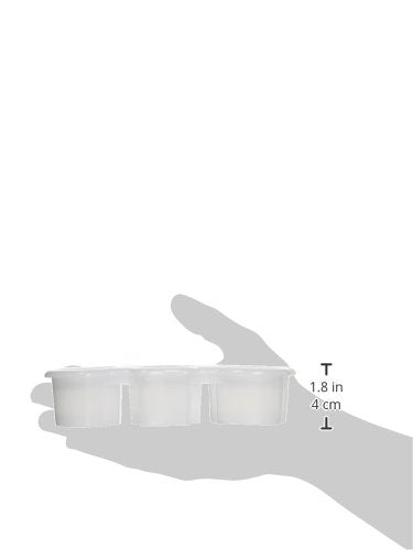 Imonata Triangle Sushi Mold, 7 X 2-1/4 X 1-1/2In, White