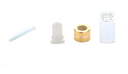 24Pcs 3Ml/0.1Oz Empty Refillable Mini Clear Glass Essential/Massage Oil Dropper Bottles Cosmetic Makeup Perfume Sample Travel Pa