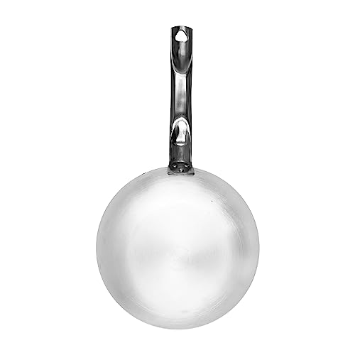 Pentole Agnelli Professional Anti - Adherent Professional 3 Mm Platinum Saute Pan 3 Mm with 1 Tubular Handle  Diameter 45 cm