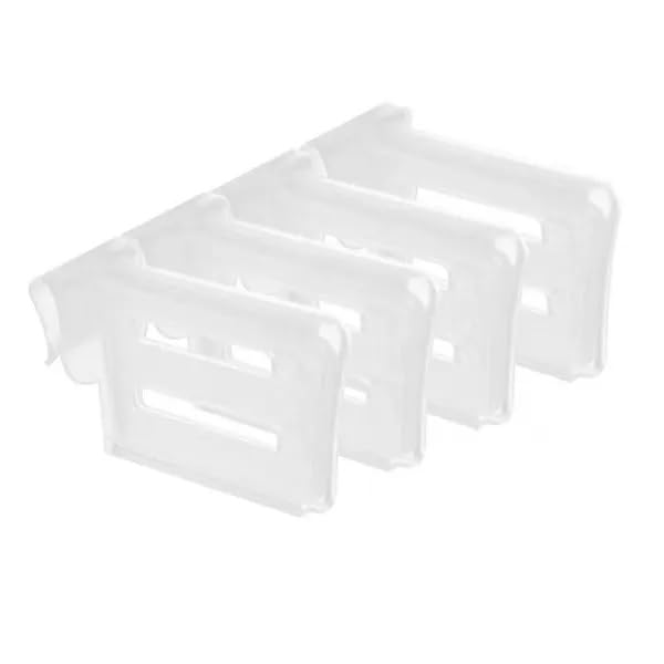 Glive (Label) Shelf Divider Telescopic Expandable Fridge Drawers Storage Partition Clips Space Dividing Bottle Food Packets Orga