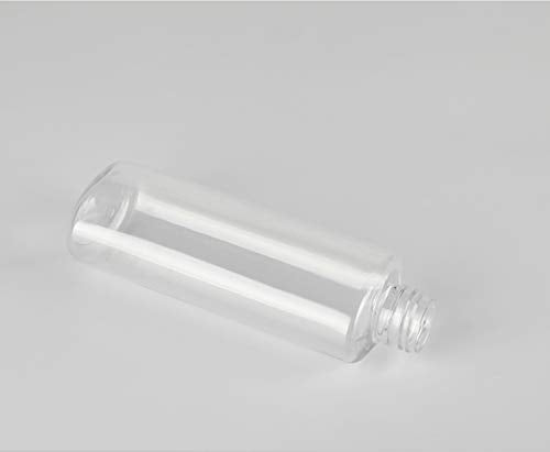 2Pcs 150Ml/5Oz Empty Clear Plastic Flat Pump Bottles With Travel Lock Lotion Cleansing Oil Dispenser Travel Sample Makeup Cosmet