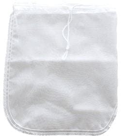 Bright Kitchen Premium Nut Milk Bag - Fine Nylon Mesh Almond Mylk Strainer