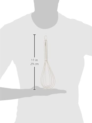 Cuisipro 74697011 Flat Whisk, 10-Inch, Frosted