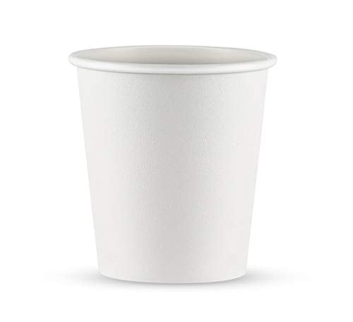 Tashibox Thick Espresso Cups Travel To Go, 200 Count (Pack Of 1), White
