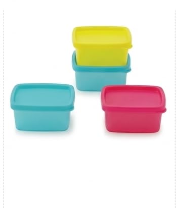 Mastercook Rectangular Container Sets Of Different Sizes (110Ml (2424Pcs Set))