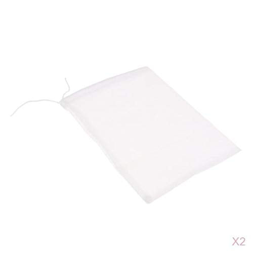 Atorse 2 Pcs Milk Coffee Juice Reusable Nylon Mesh Strainer Filter Bag 15X20Cmhome & Garden|Food & Beverages|Tea