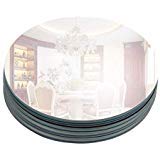 Murrey Home 12 Pack Mirror Centerpieces for Tables, 12 Round Mirrors for Centerpieces Wedding Party Mirror Tiles Christmas Decor