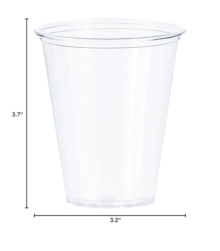 Dart Tp7 7 Oz Ultra Clear Pet Plastic Cup (Case Of 1000)