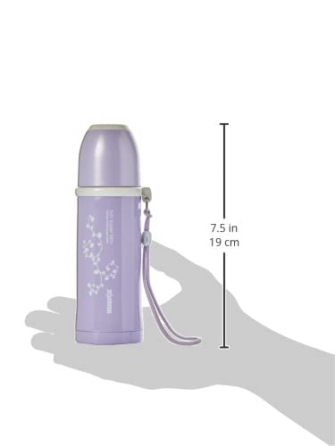 Zojirushi Thermal Stainless Vaccum Bottle 0.2 Liter ( 6.8 Oz. ) | Ss-Pc20-Vv Purple Pink (Japan Import)
