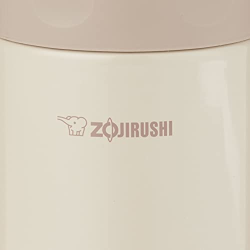 Zojirushi Stainless Steel Food Jar, 16.9-Ounce, Cream