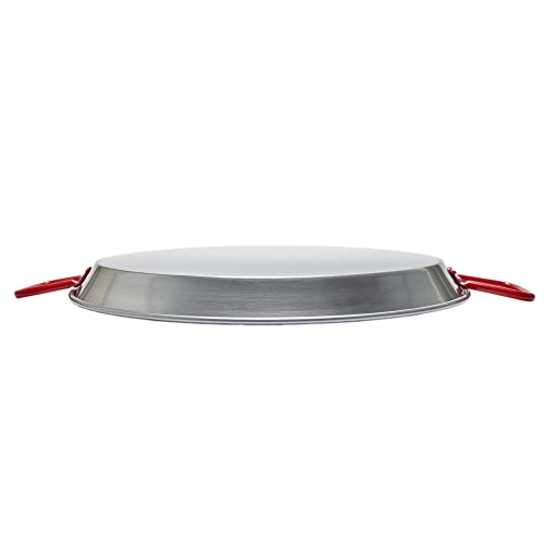 Garcima 22-Inch Carbon Steel Paella Pan, 55Cm