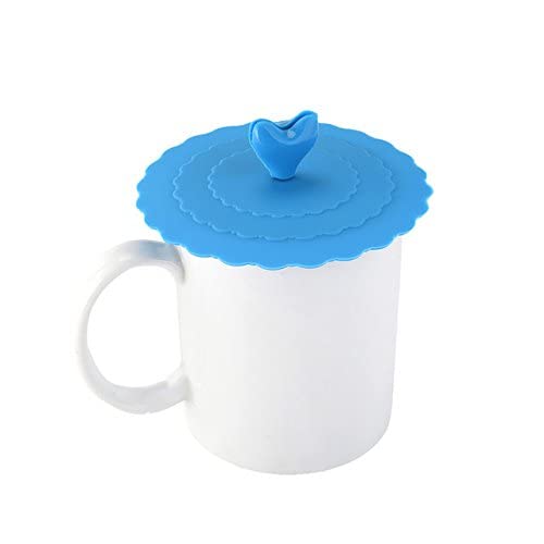 3NH Fashionable FoodGrade Silicone Cup Cover HeatResistant Safe Healthy Silicone Lid With Clip| 4874