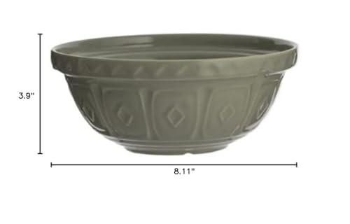 Mason Cash  S30 Grey Mixing Bowl - 1.15 Quart