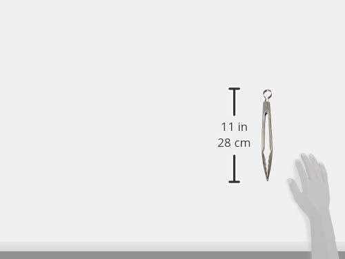 Cuisipro Locking Tongs, 9.5-Inch, Silver