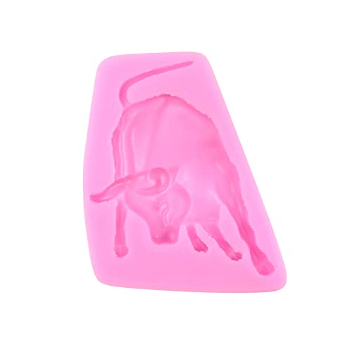 Cestony Bull Shape Silicone Molds For Diy Cake Fondant Biscuit Cookies Soap Sugar Pudding Chocolate Hard Candies Dessert Candle