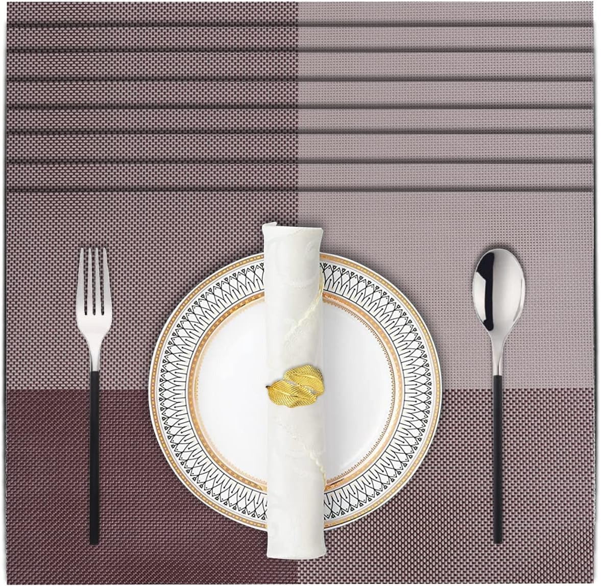 Louvre Placemats - Table Protector for Kitchen Decor Heat Resistant Placemats