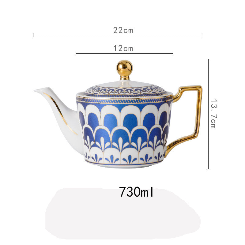 Luxury Household Heat Resistant Fashionable Ceramic Kettle