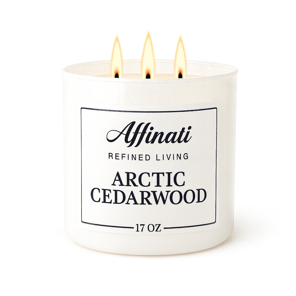 3-Wick Arctic Cedarwood Candle