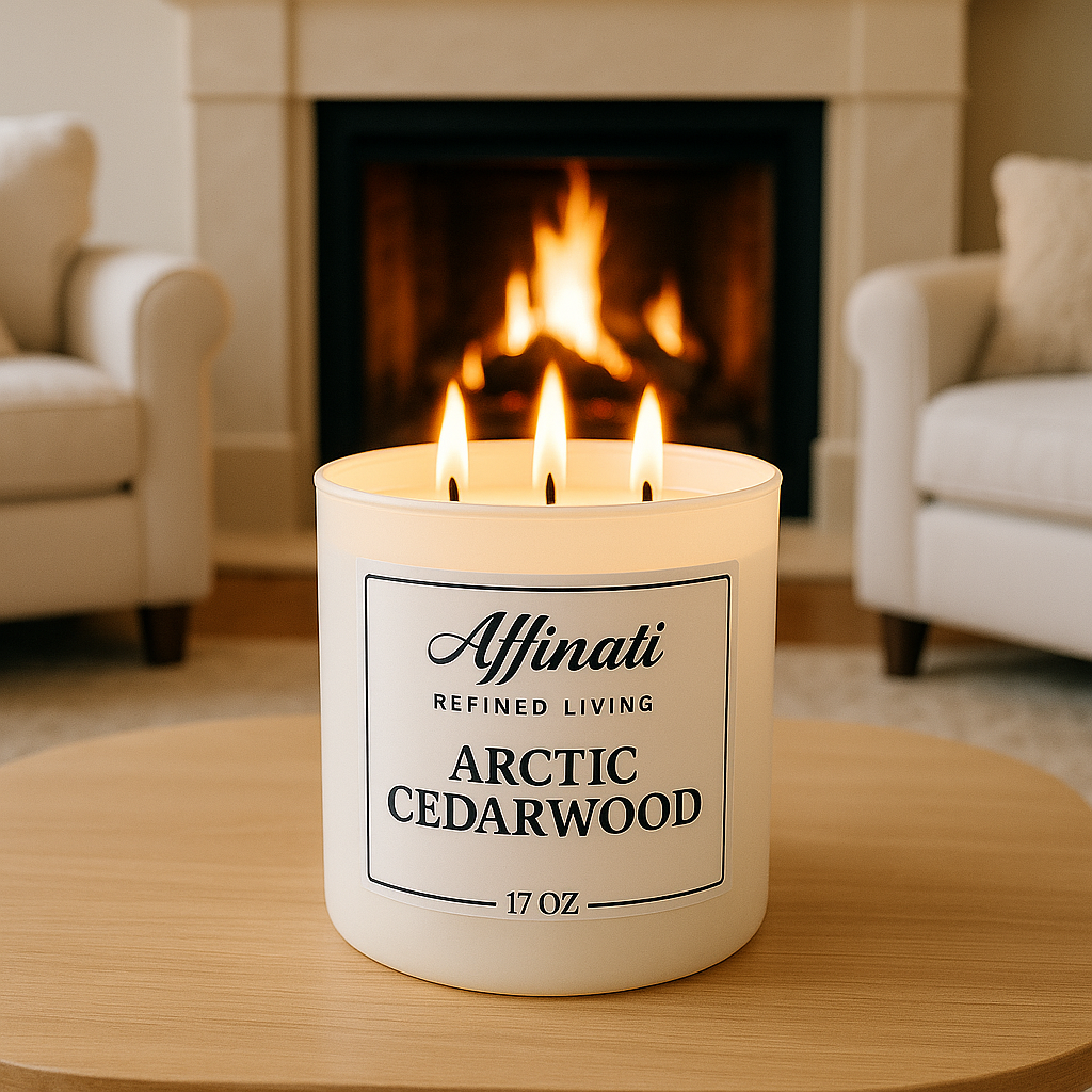 3-Wick Arctic Cedarwood Candle