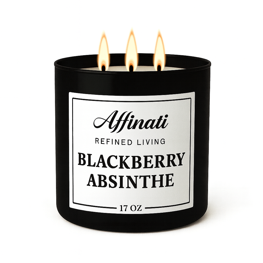 3-Wick Blackberry Absinthe Candle