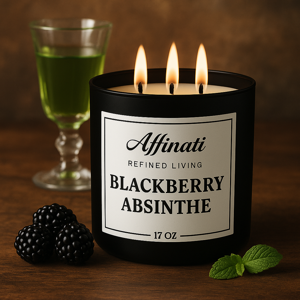 3-Wick Blackberry Absinthe Candle