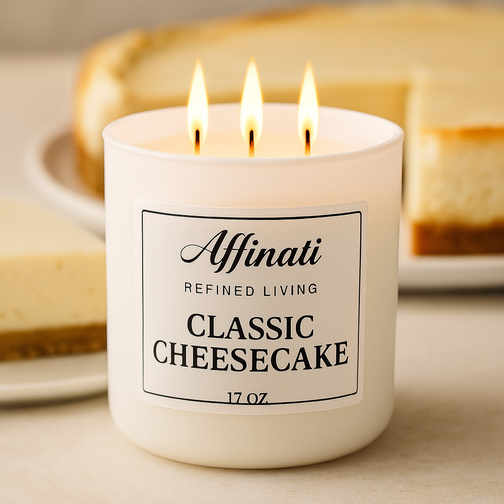 3-Wick Classic Cheesecake Candle