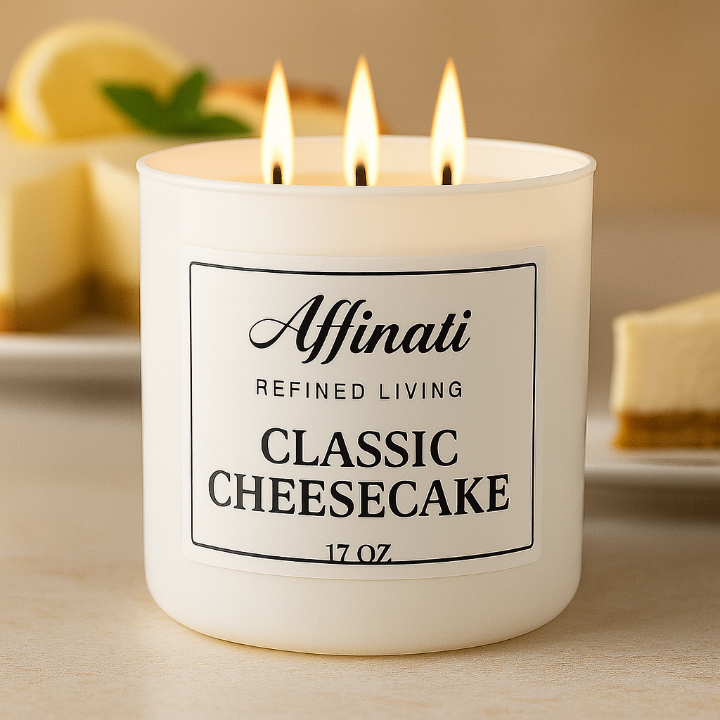 3-Wick Classic Cheesecake Candle