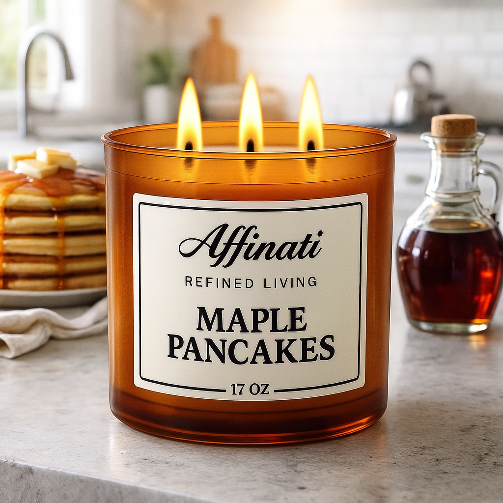 3-Wick Maple Pancakes Candle
