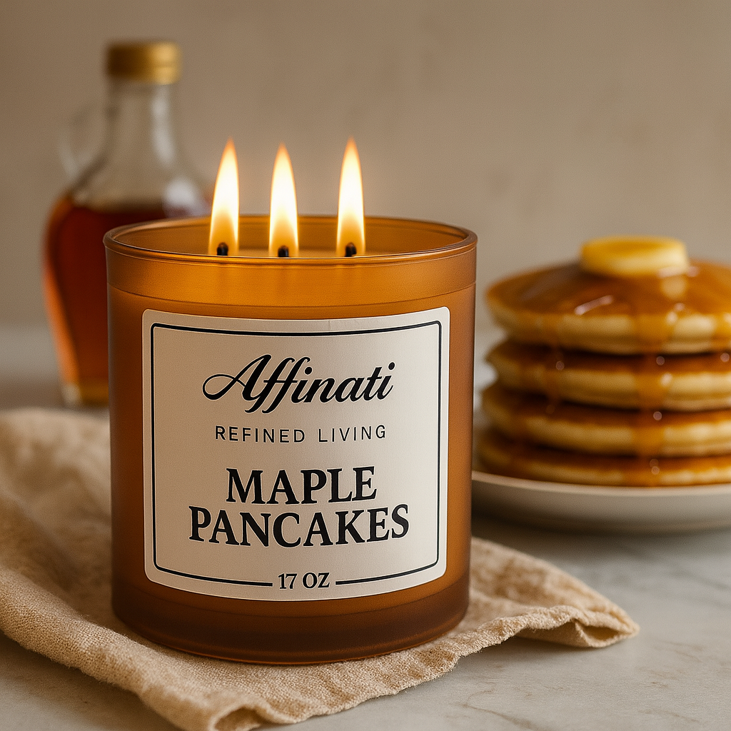 3-Wick Maple Pancakes Candle