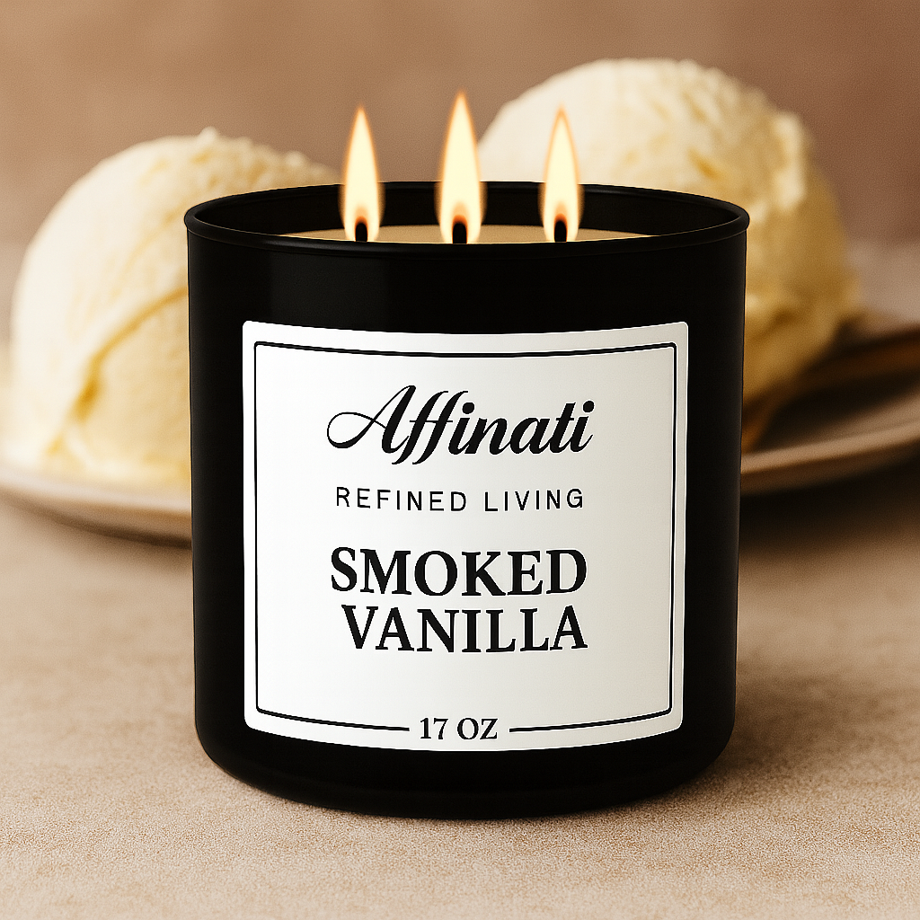 3-Wick Smoked Vanilla Candle