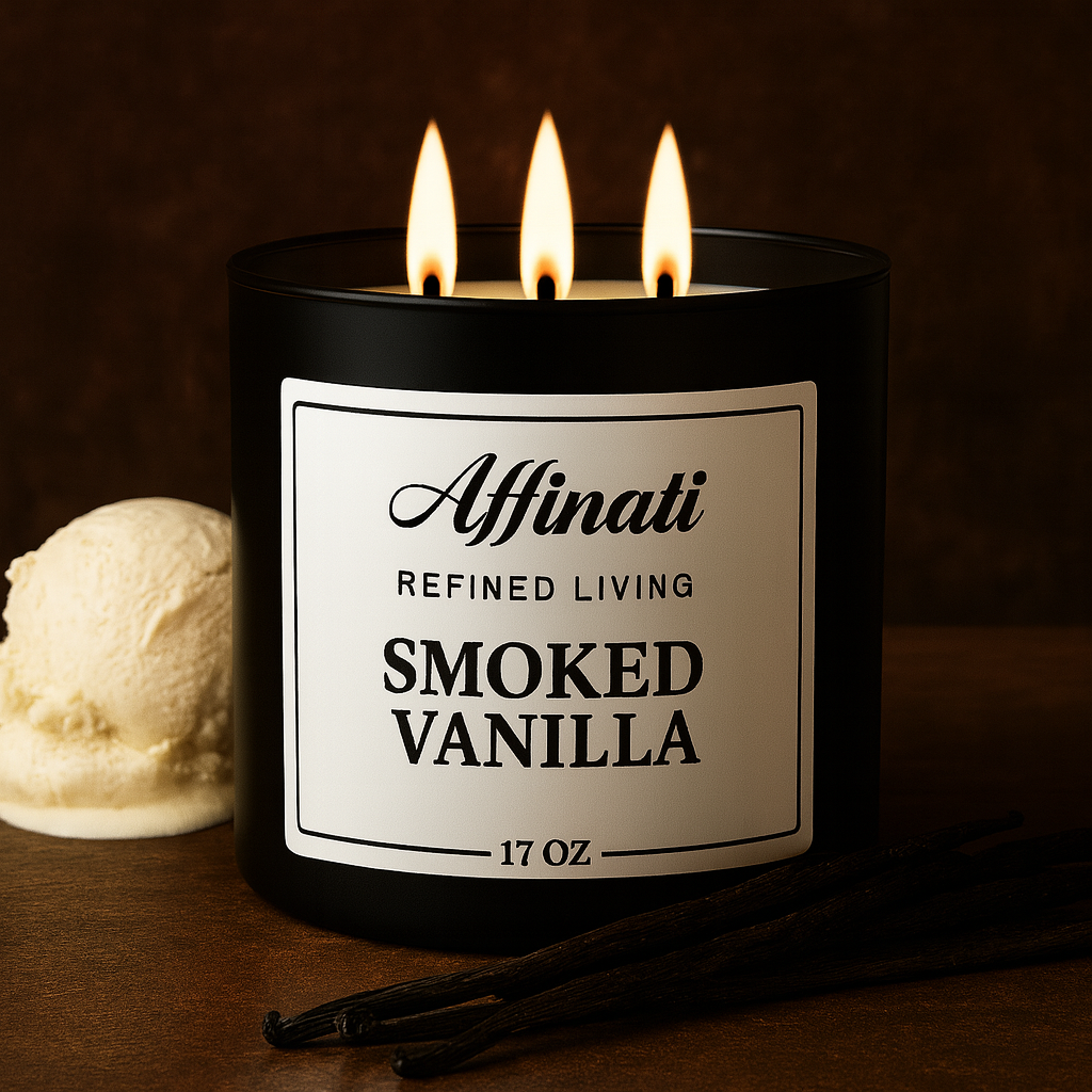 3-Wick Smoked Vanilla Candle