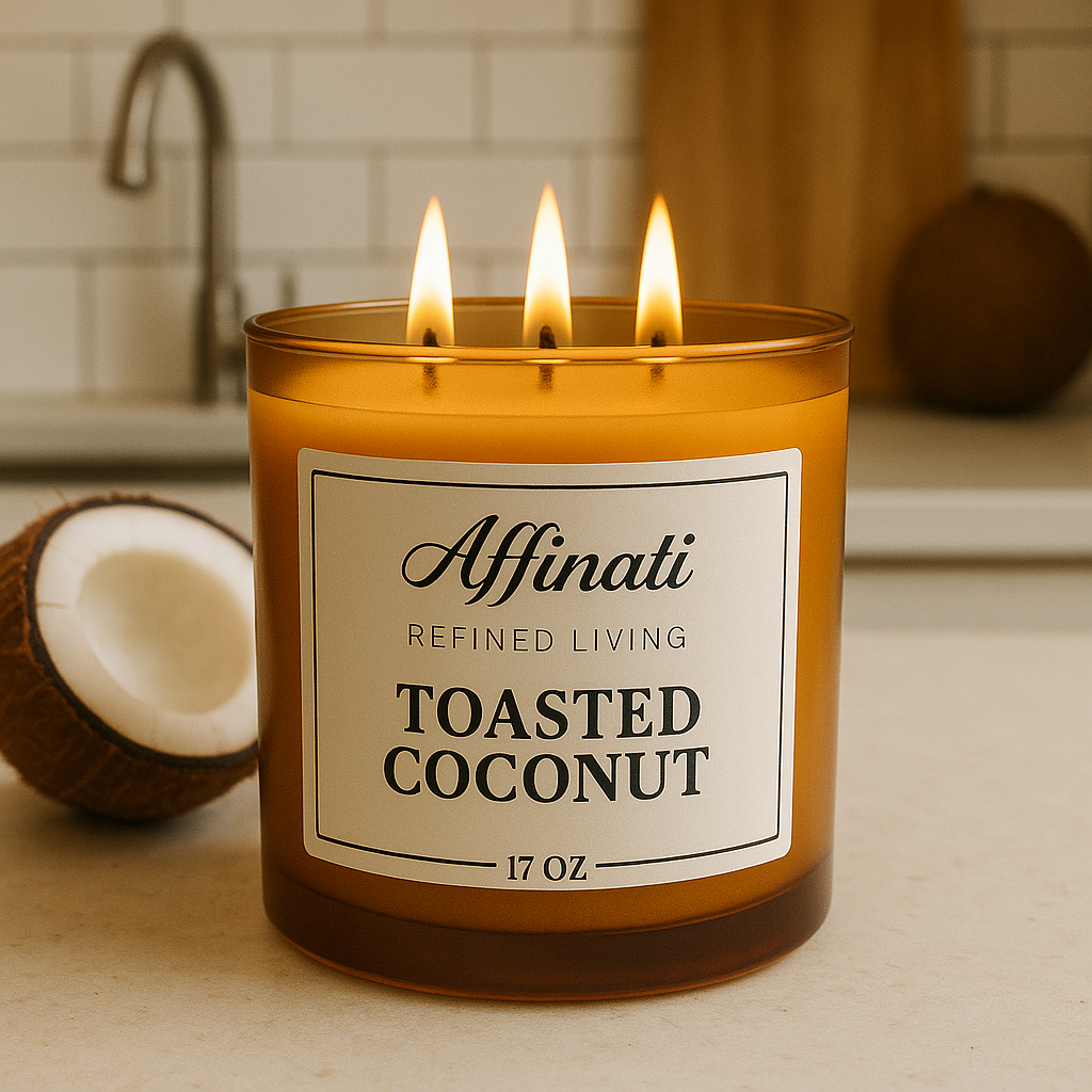 3-Wick Toasted Coconut Candle