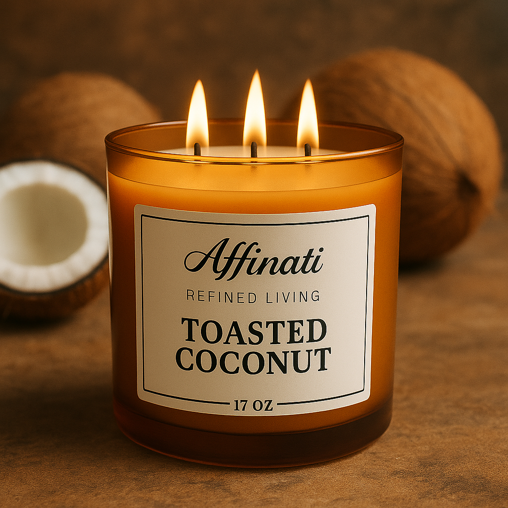 3-Wick Toasted Coconut Candle