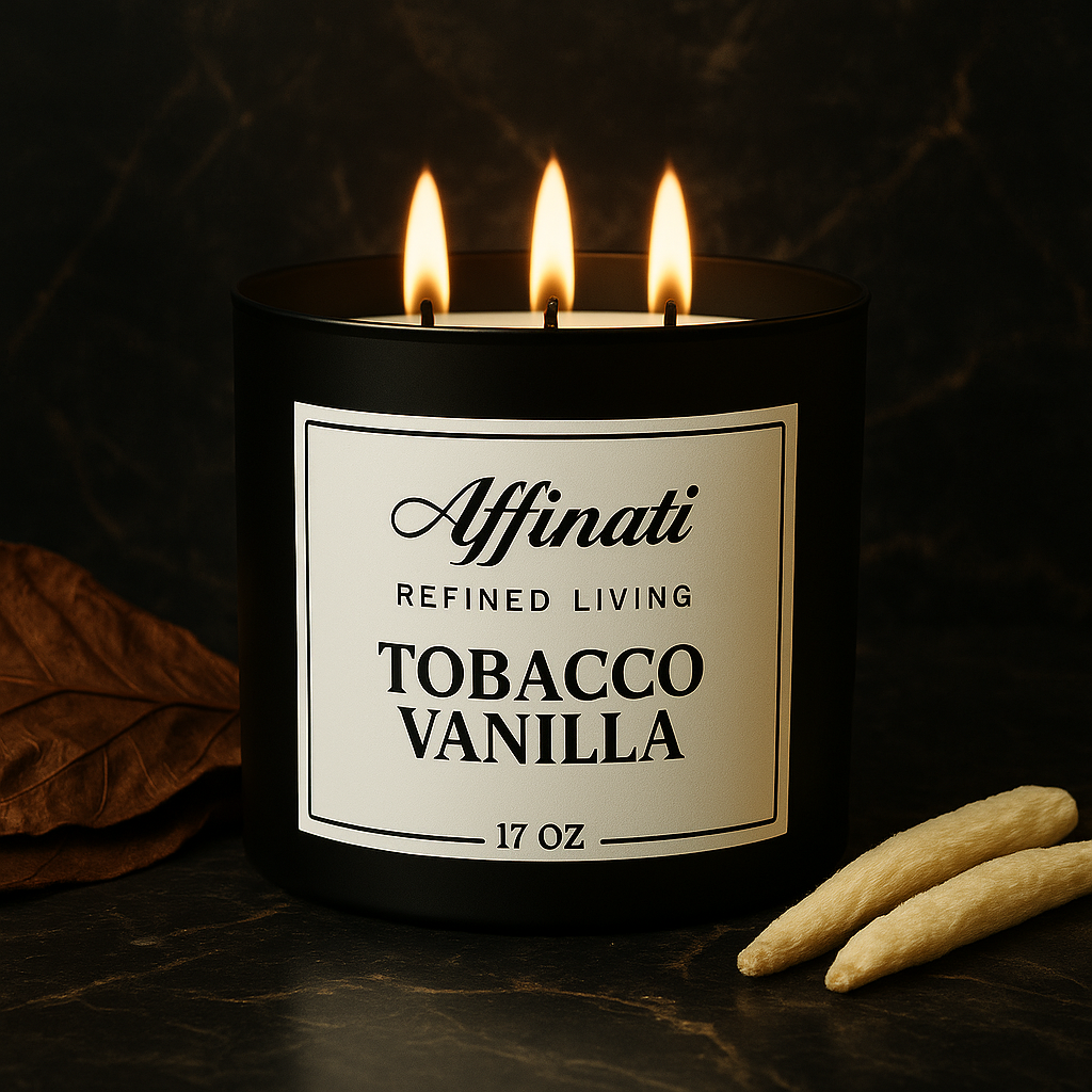 3-Wick Tobacco Vanilla Candle