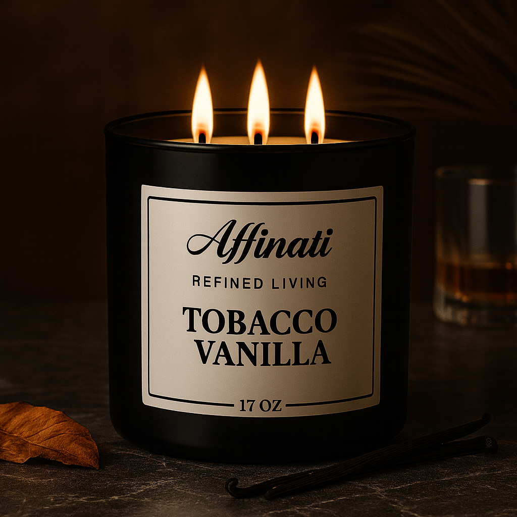 3-Wick Tobacco Vanilla Candle