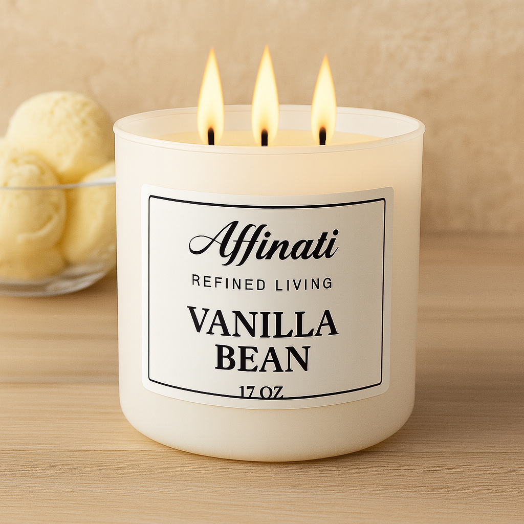 3-Wick Vanilla Bean Candle