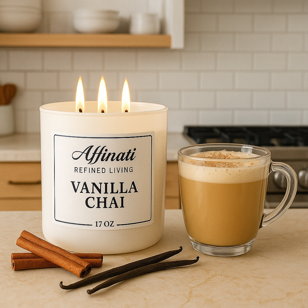 3-Wick Vanilla Chai Candle