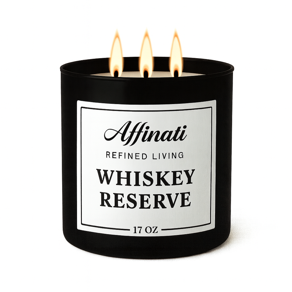 3-Wick Whiskey Reserve Candle