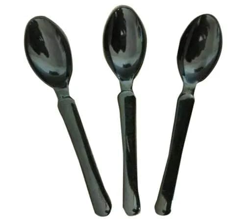 Mahvi Toys Eco Friendly, Durable, Disposable & Reusable Plastic Spoon | For Parties, Wedding, Events, Birthday | Soup, Dessert, 