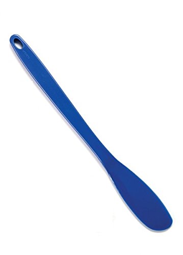 Norpro Heat-Resistant Nylon Scraper Spatula (11-Inch, Blue)
