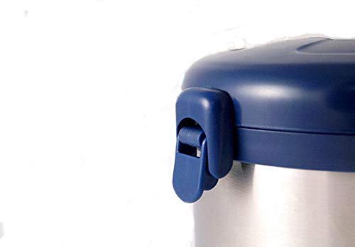 M.V. Trading Bubee J-950Eb Stainless Steel Vacumm Lunch Jar, Blue, 32 Ounces