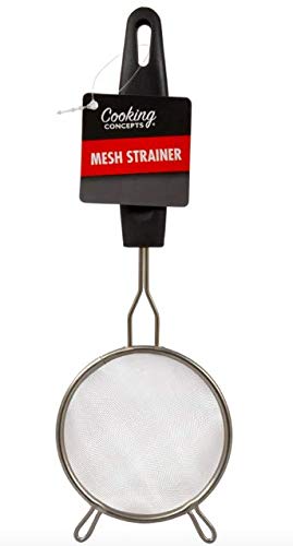 Cooking Concepts Mesh Strainers With Handles, 3.5-In.