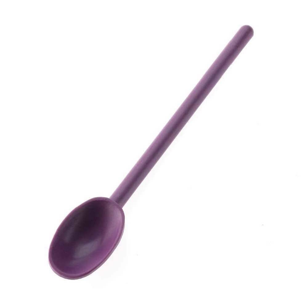 Matfer Bourgeat Exoglass High Temperature Spoon, Purple, 11 7/8