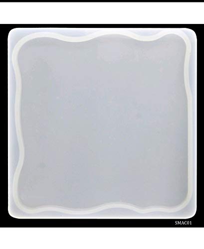 Ditya Crafts Irregular Silicone Resin Molds/Slice Coaster Molds/Epoxy Casting Mold/Geode Agate Resin Mould/For Making Coasters, 