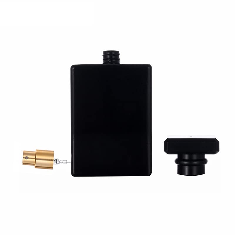 Yorror 2 Pcs 100Ml Glass Spray Bottle,Fine Mist Refillable Perfume Bottle,Perfume Atomizer For Men And Women,Empty Perfume Dispe