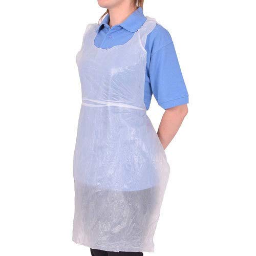 Adaamya  Powder Free Spillproof, Waterproof Apron For Hospitals, Clinics, Butcher, Kitchen (50)